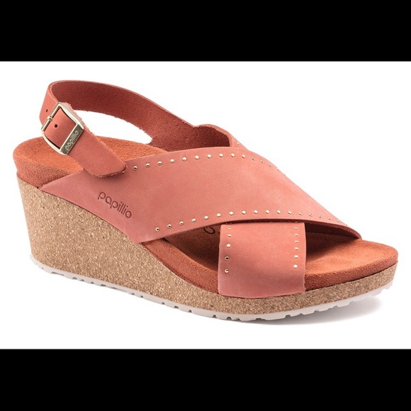 Birkenstock Samira Rivets wedges sandals NWOT - Picture 7 of 16